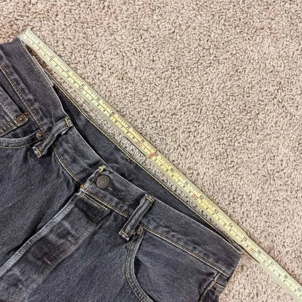 Levis 550 Relaxed Fit Jeans‎ Mens 34x34 Black Gray Wash Straight Leg